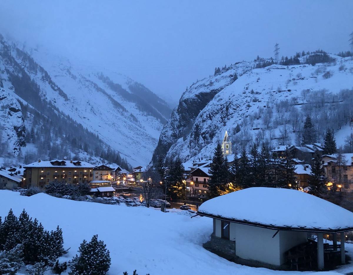 La Thuile im Aostatal, alpine Hänge im Sommer