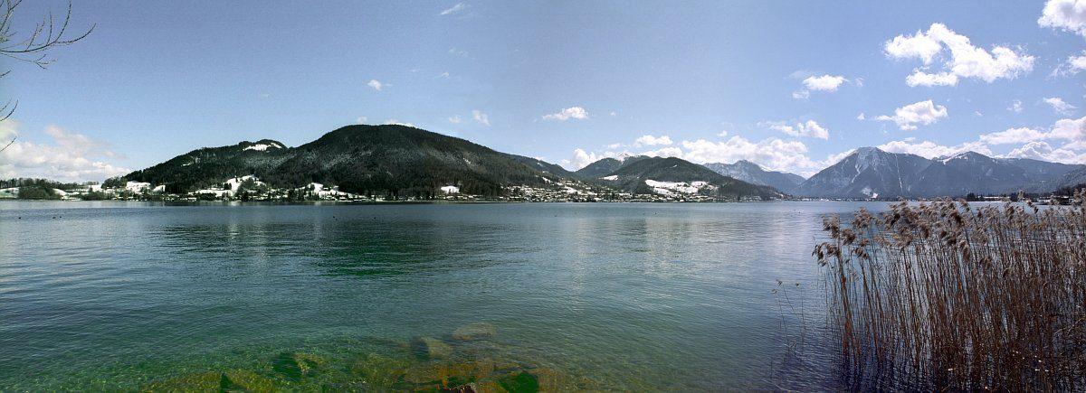Tegernsee mit Wallberg in Oberbayern
